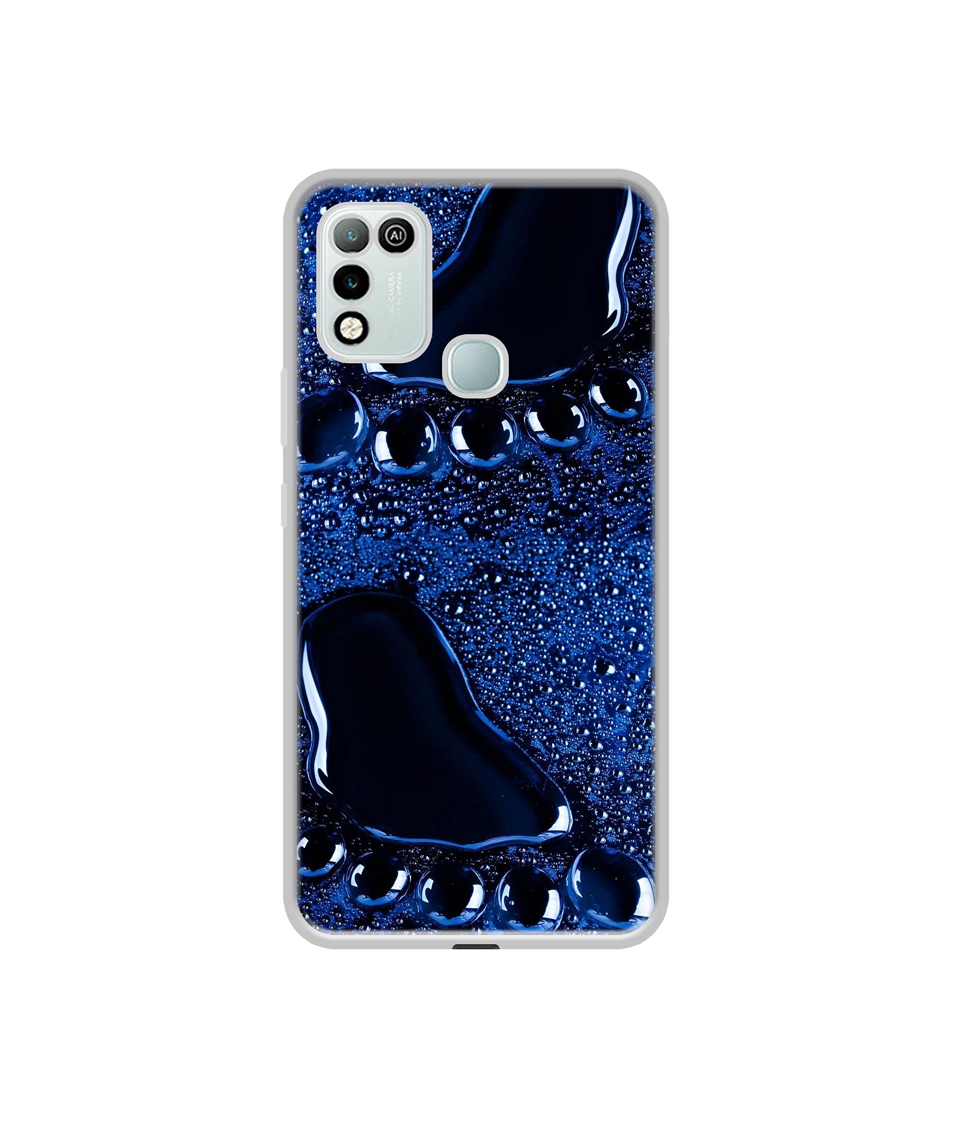 Amazon Brand - Solimo Designer Foot Impression UV Printed Soft Back Case Mobile Cover for Infinix Smart 5-11055-SL40533