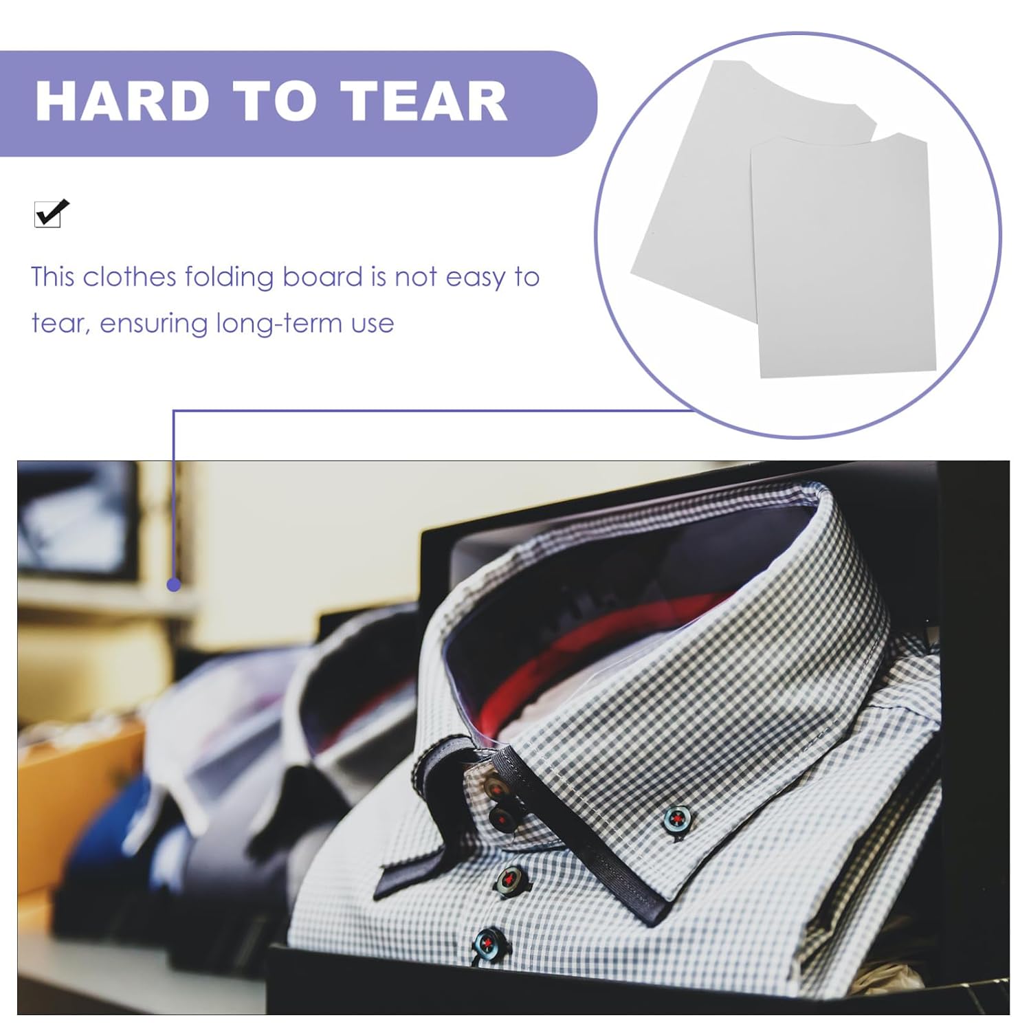 10pcs Shirt Cardboard Insert Paperboard for Shirt Folder Adult Lining Cardboard for Garment Lining