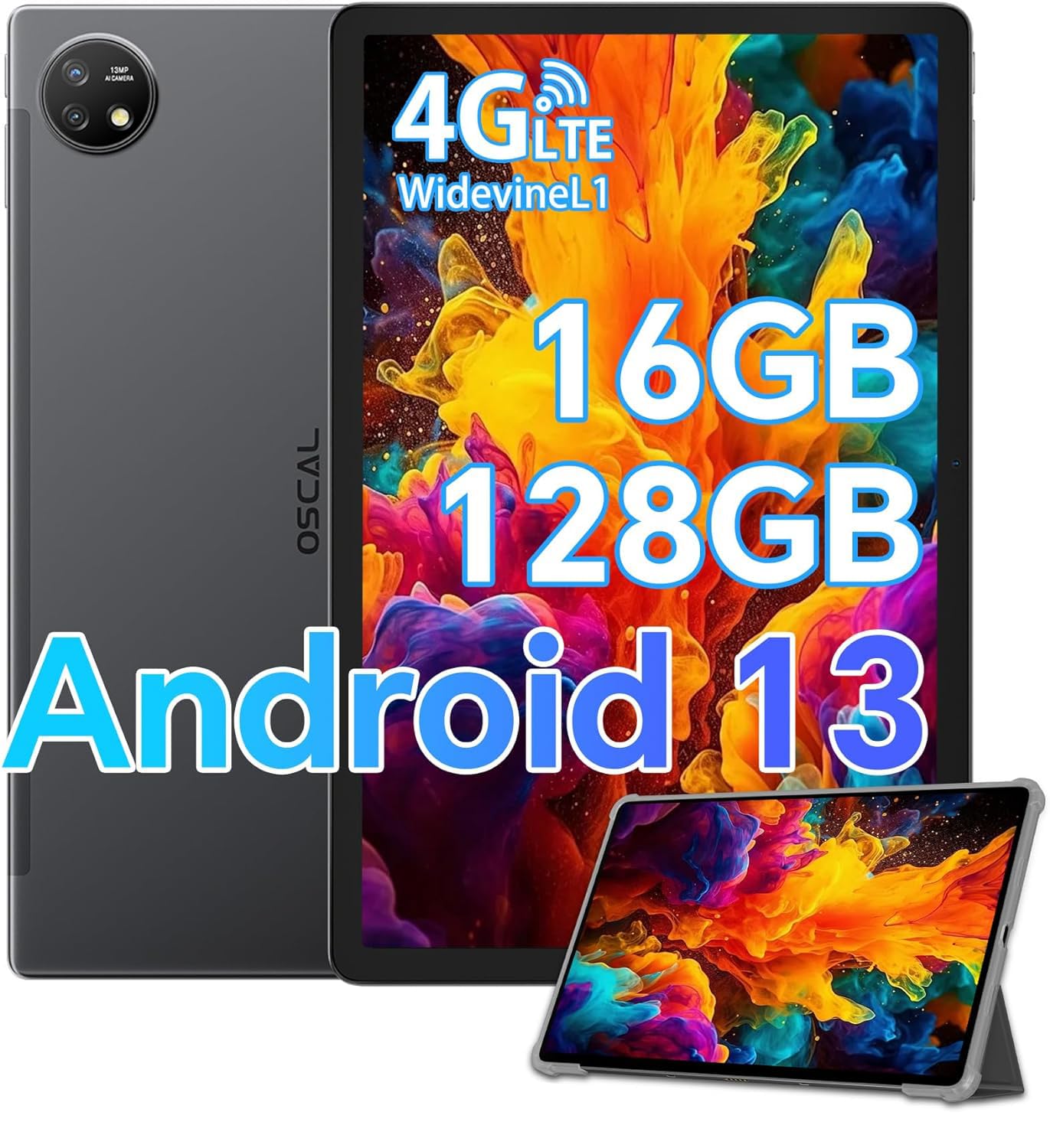 Amazon.co.jp: OSCAL PAD16 タブレット 10.51インチ、16(8+8) GB