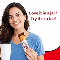 Vista 5 de B-Ready Crispy Wafer Bars - 36 Count + Bonus Mini Glass Jar (0.88 oz) - Delicious Nutella Spread with Hazelnut and Cocoa - Perfect Snack for Anytime