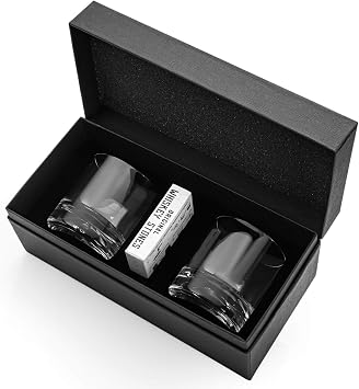 2-Piece Chicago Whiskey Glass Set in Premium Box