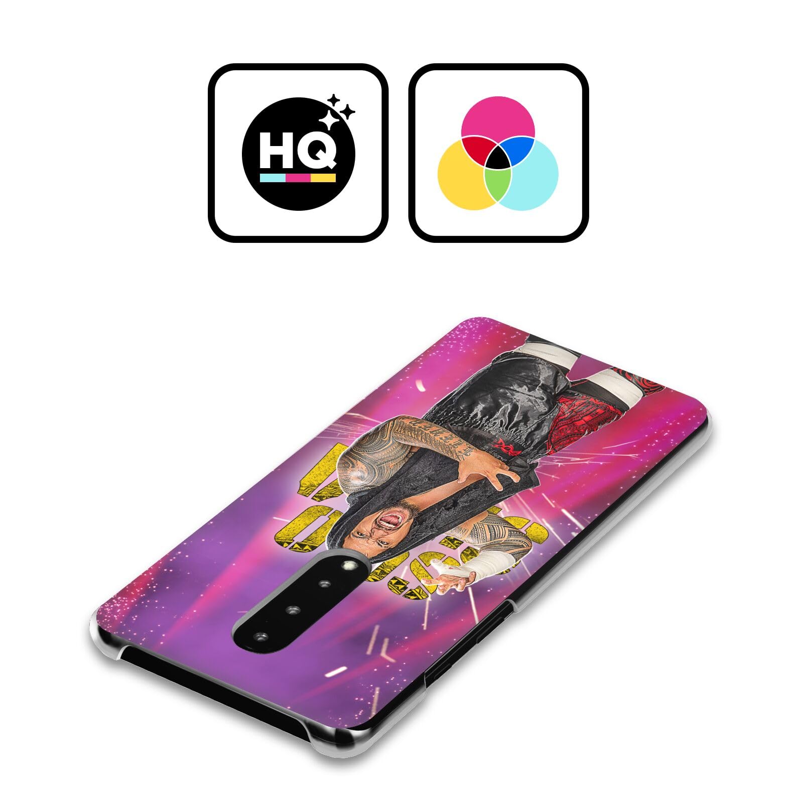 Head Case Designs Officially Licensed WWE Portrait Solo Sikoa Hard Back Case Compatible with Oppo Find N2 Flip