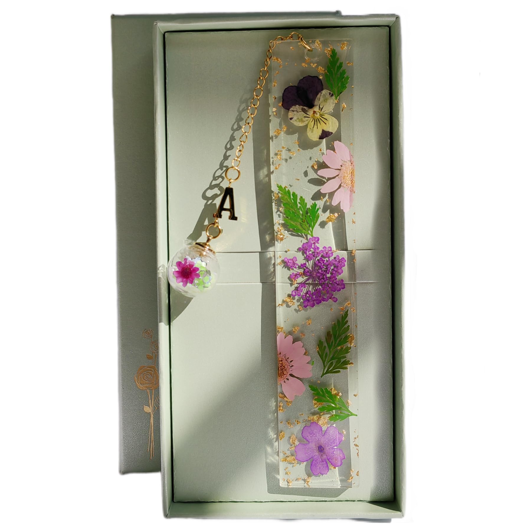 Famweylami Original Personalised Bookmark Gift for Teacher 26 Letters, Retirement, Farewell, Teacher, Graduation