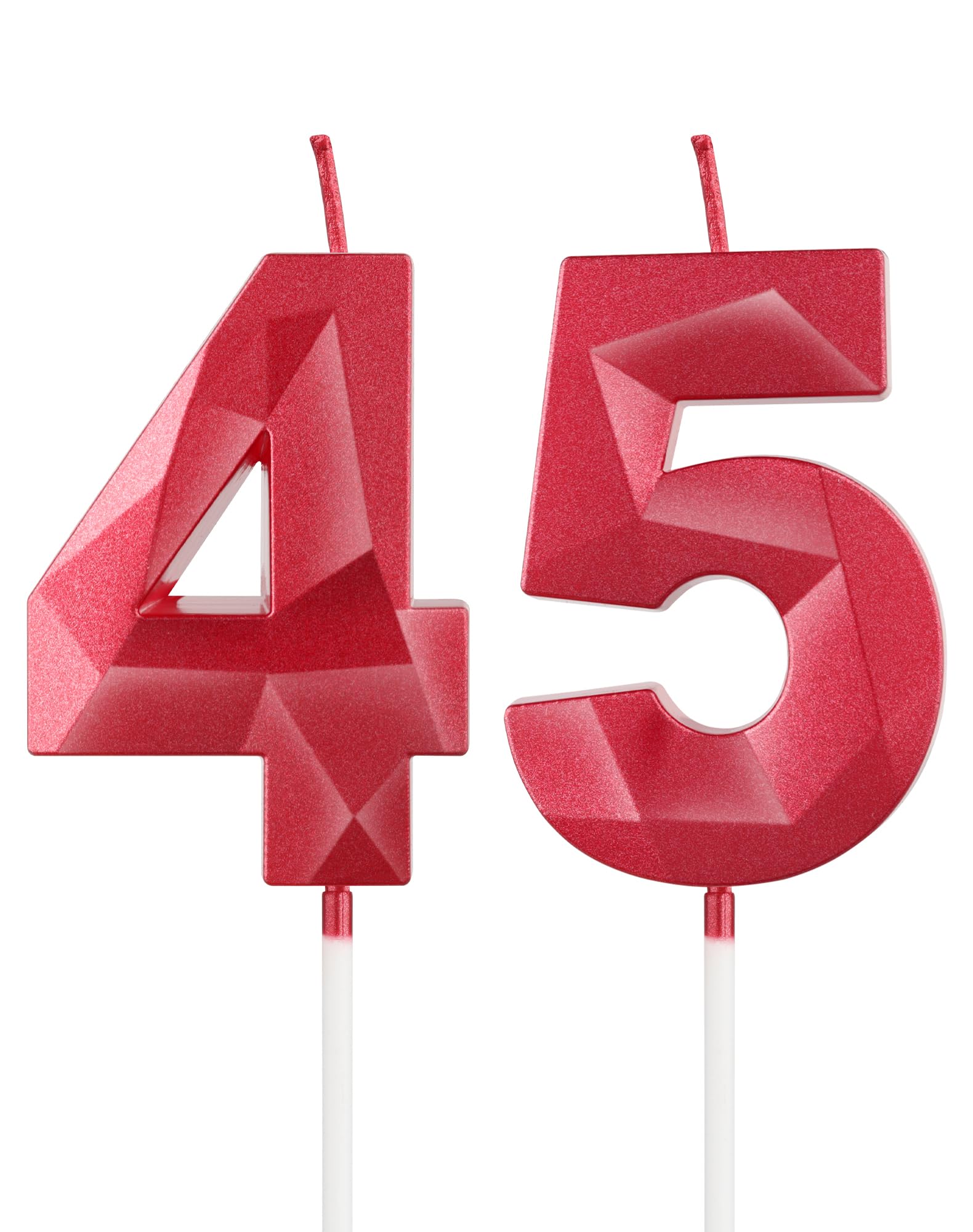 Royal Blue 13th Birthday Candles, 3D Number 13 Candle for Cake, Boy Girl 13th Birthday Decorations,Sapphire Candle Topper Blue Cake Decorations for Birthday Party Wedding Anniversary Supplies — view 252