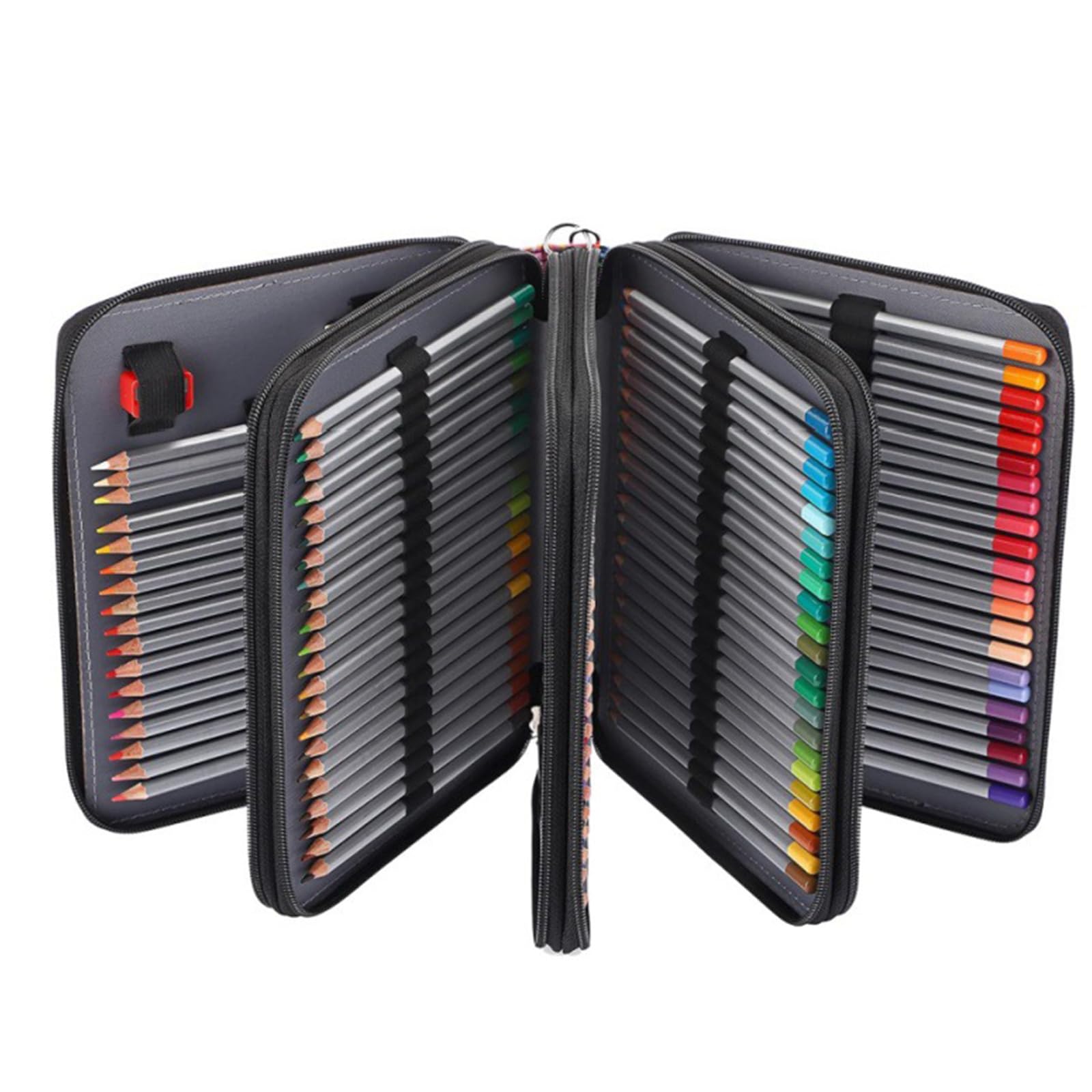 L ' Astuccio per matite Colorate capacità Contiene 168 Slot per matite Colorate, Penne Gel, Organizer per Penne capacità, per Borsa Tela per Studenti e artisti