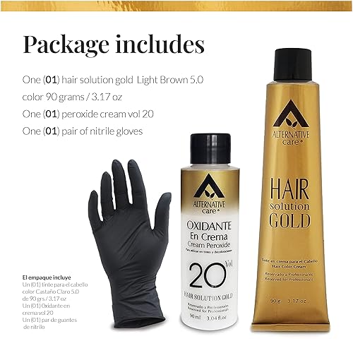 Miniatura 2 de Alternative Care - Tinte para el cabello color negro 1.0 de 3.17 onzas (3.17 oz) de Alternative Care, tinte permanente para el cabello + crema de