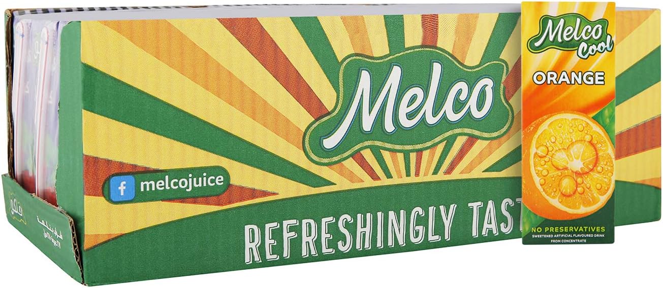 Melco Cool Orange Drink, 27 X 250 Ml