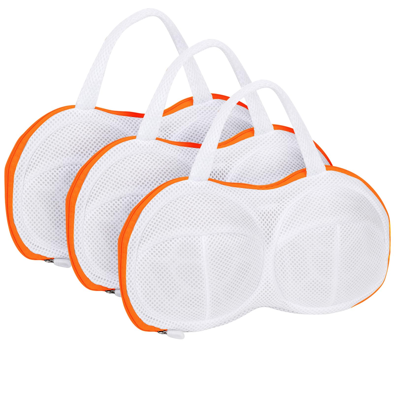 DESONAUT 3Pcs Bra Wash Bags for Laundry Lingerie Underwear Brassiere Bag Set for Washing Machine Suitable for Women Delica...