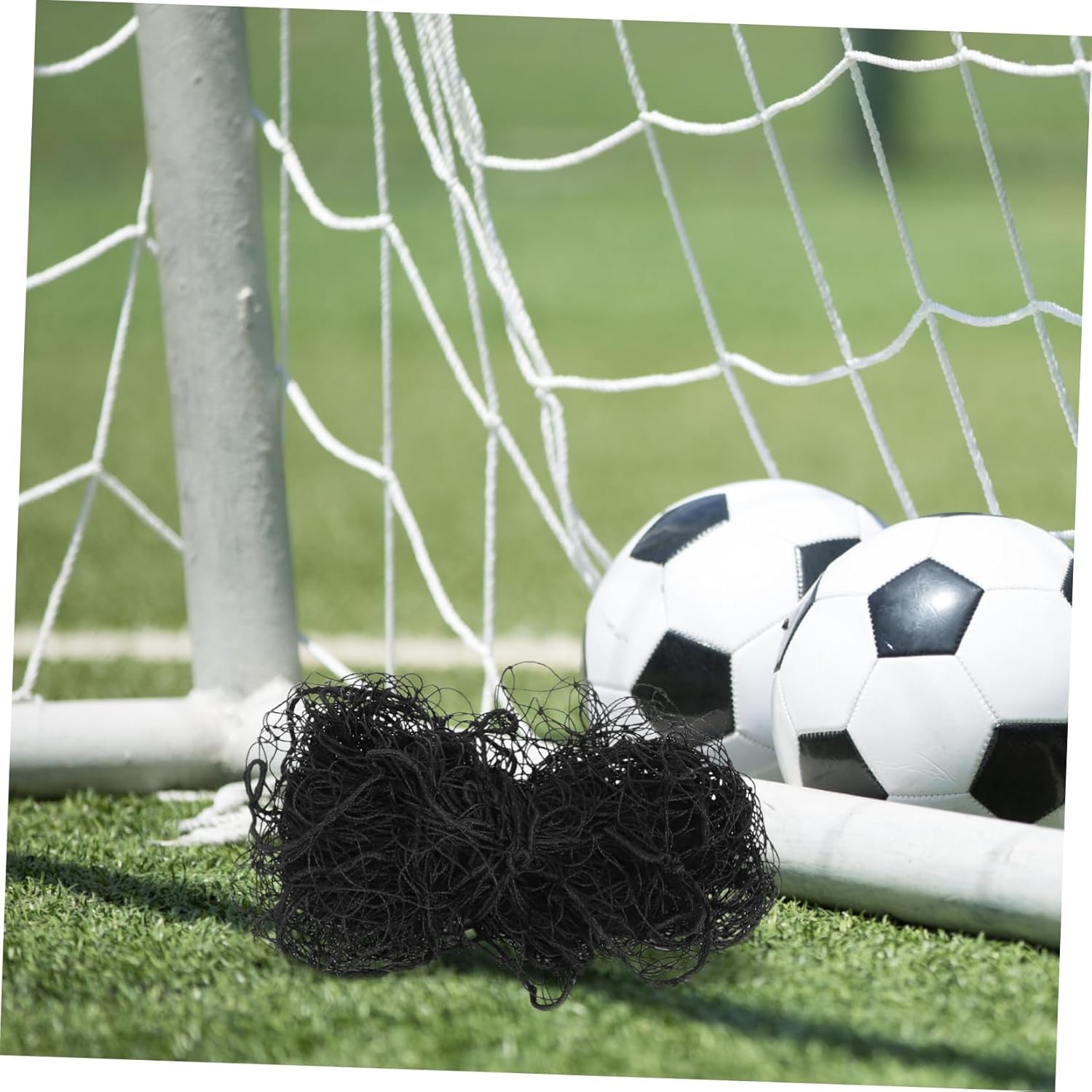 Soccer Goal Replacement Net High Density Woven Netting for Outdoor Football Practice Quick Installation Weather Resistant for Backyards Soccer Fields