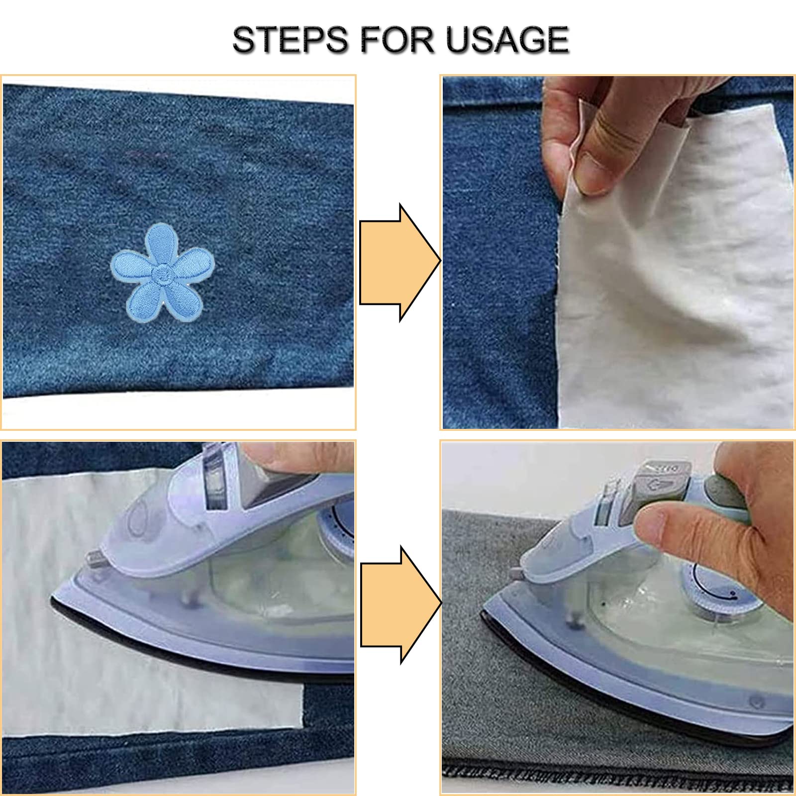 Toppa Ricamata Termoadesiva Piccola - Per T-shirt, Jeans, Zaini, Stile Harley Davidson