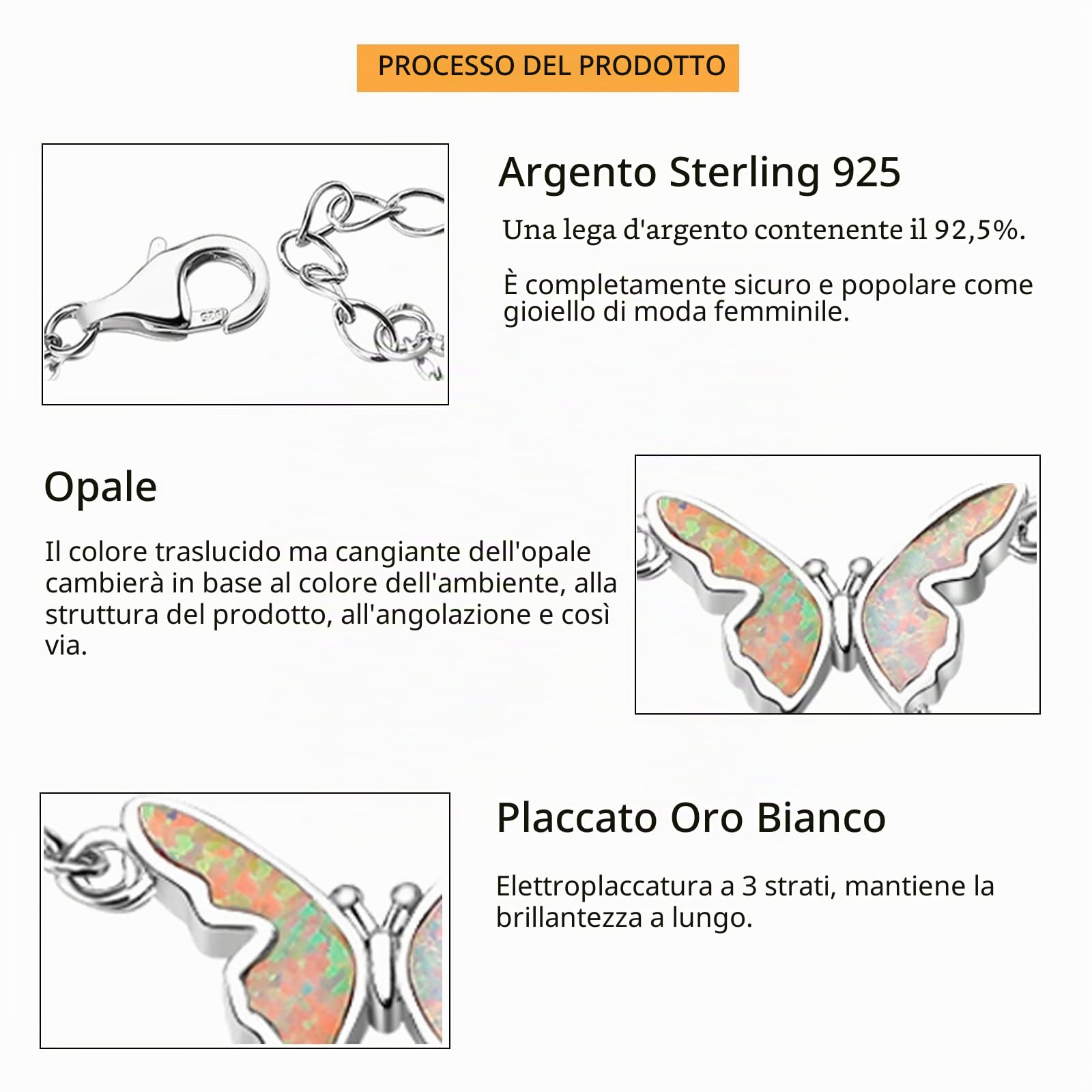 Cavigliera per le Donne Malocchio/Farfalla/Tartaruga Marina/Stella Marina/Onda/Cuore Infinito Argento 925 Regali di Gioielli da Spiaggia con Braccialetto alla Caviglia Regolabile per le Donne