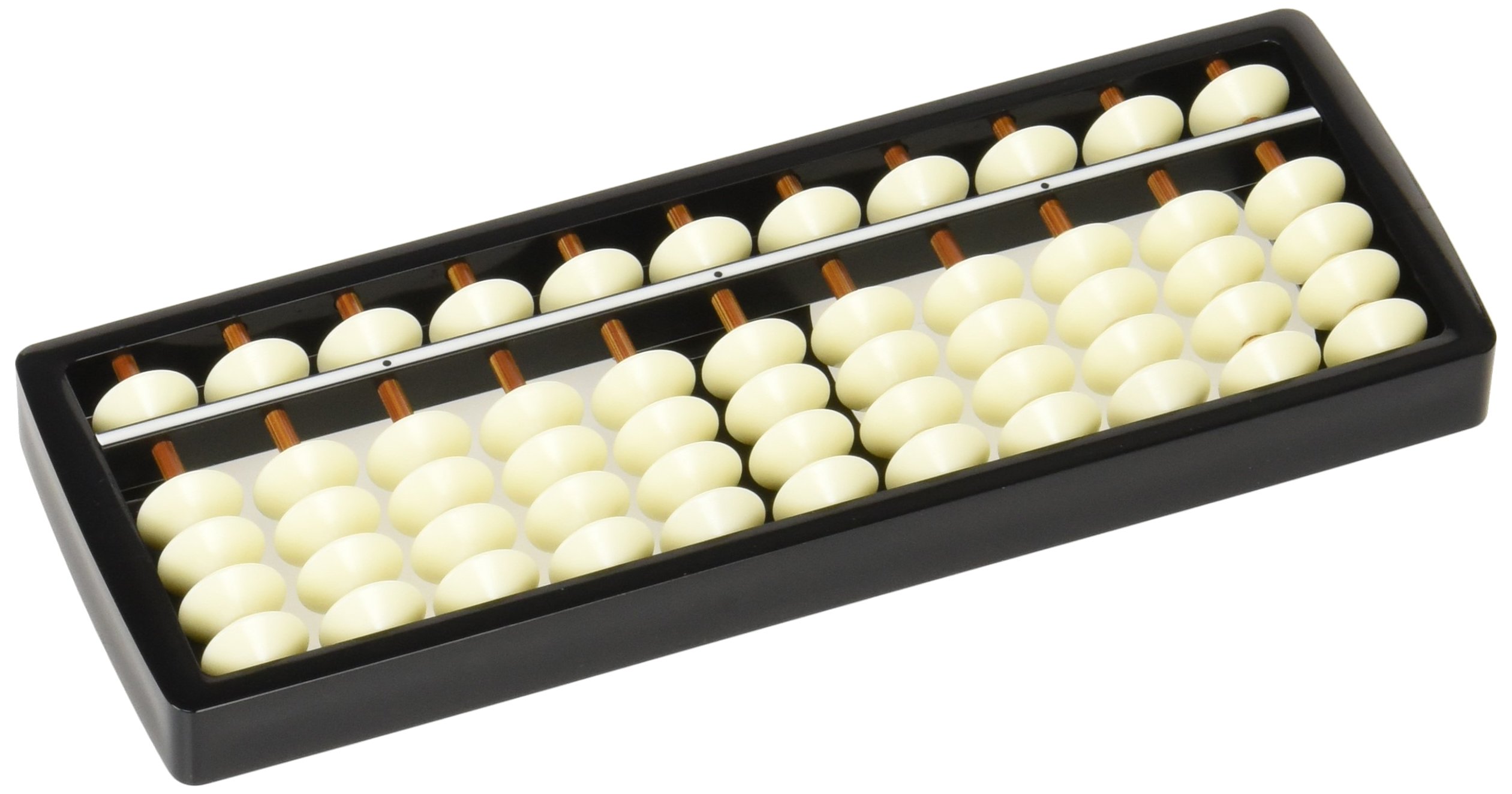 Amazon | トモエ算盤 そろばん 11桁 プラスチック P1000 白玉