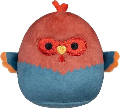 Micromallows Squishmallows Original Plush 6-Pack - Mo the Egg Sushi, Onel the Eel, Reed the Rooster, Layla the Lemur, Charles the Pickle, Cookie the Flamingo