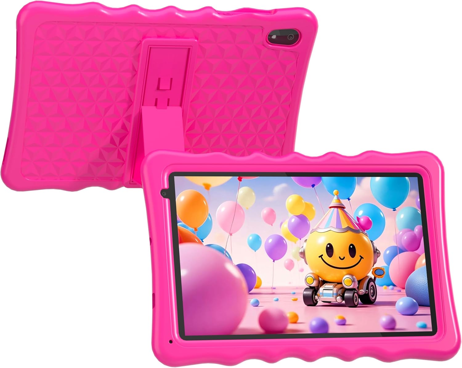 BYYBUO Kids Tablets 10.1 inch Android 13 for Children, Quad-Core Processor,4GB RAM + 32GB ROM, WiFi, 1280 x 800 HD/Dual Camere/Bluetooth, With Case & Parental Control App (Pink) BYYBUO Kids Tablets 10.1 inch Android 13 for Children, Quad-Core Processor,4GB RAM + 32GB ROM, WiFi, 1280 x 800 HD/Dual Camere/Bluetooth, With Case & Parental Control App (Pink)