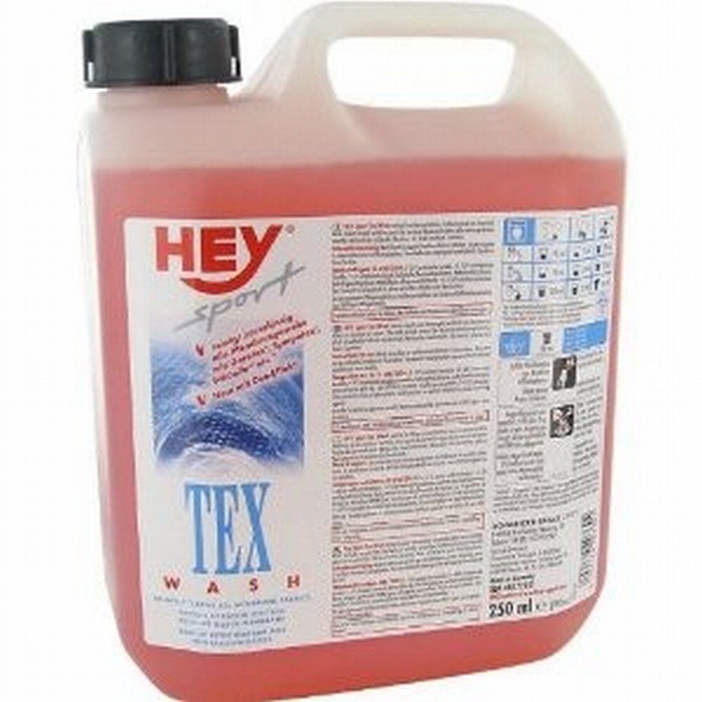 HEY sport TEX WASH środek piorący do odzieży sportowej, tkaniny membranowe i odzież funkcyjna jak Goretex Sympatex 2,5 l