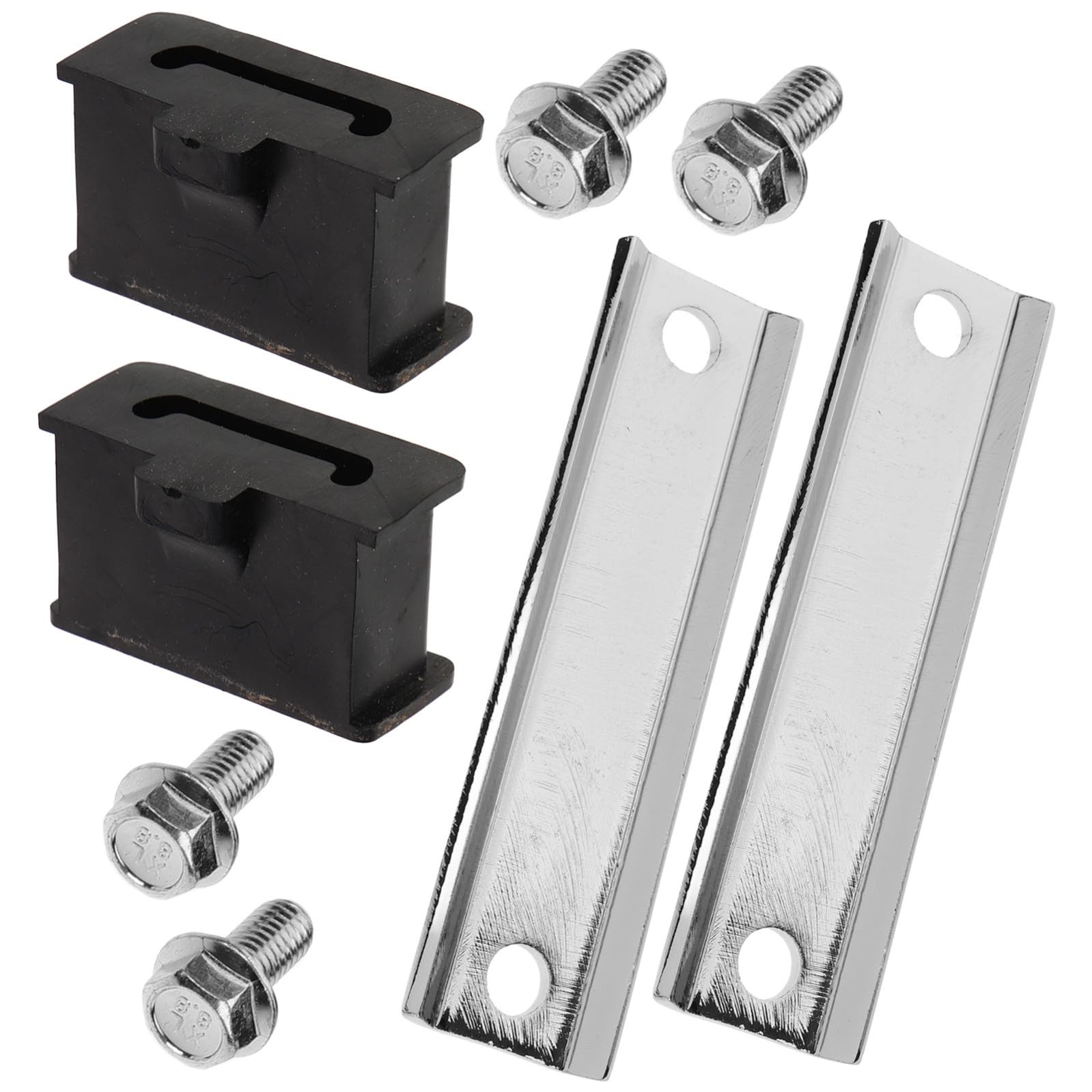 STOBAZA Supporto per Staffa di Scarico Moto in Metallo e Gomma, Riduce Rumore e Facile da Installare, Adatto per Harley Touring Glide, Ammortizzatore Antiurto