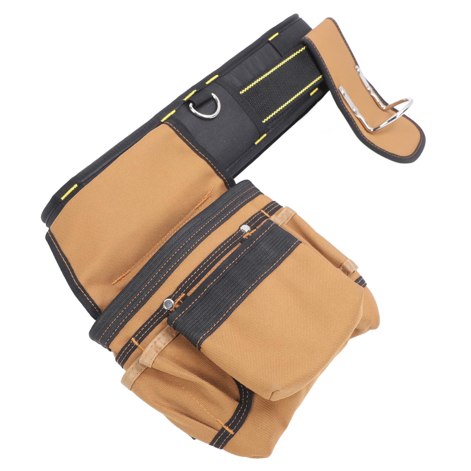 Ceinture à Outils Durable, 12 Poches, Sac de Taille Détachable, Réglable à Dégagement Rapide pour les Travailleurs de la Construction, Tissu Oxford 1200D