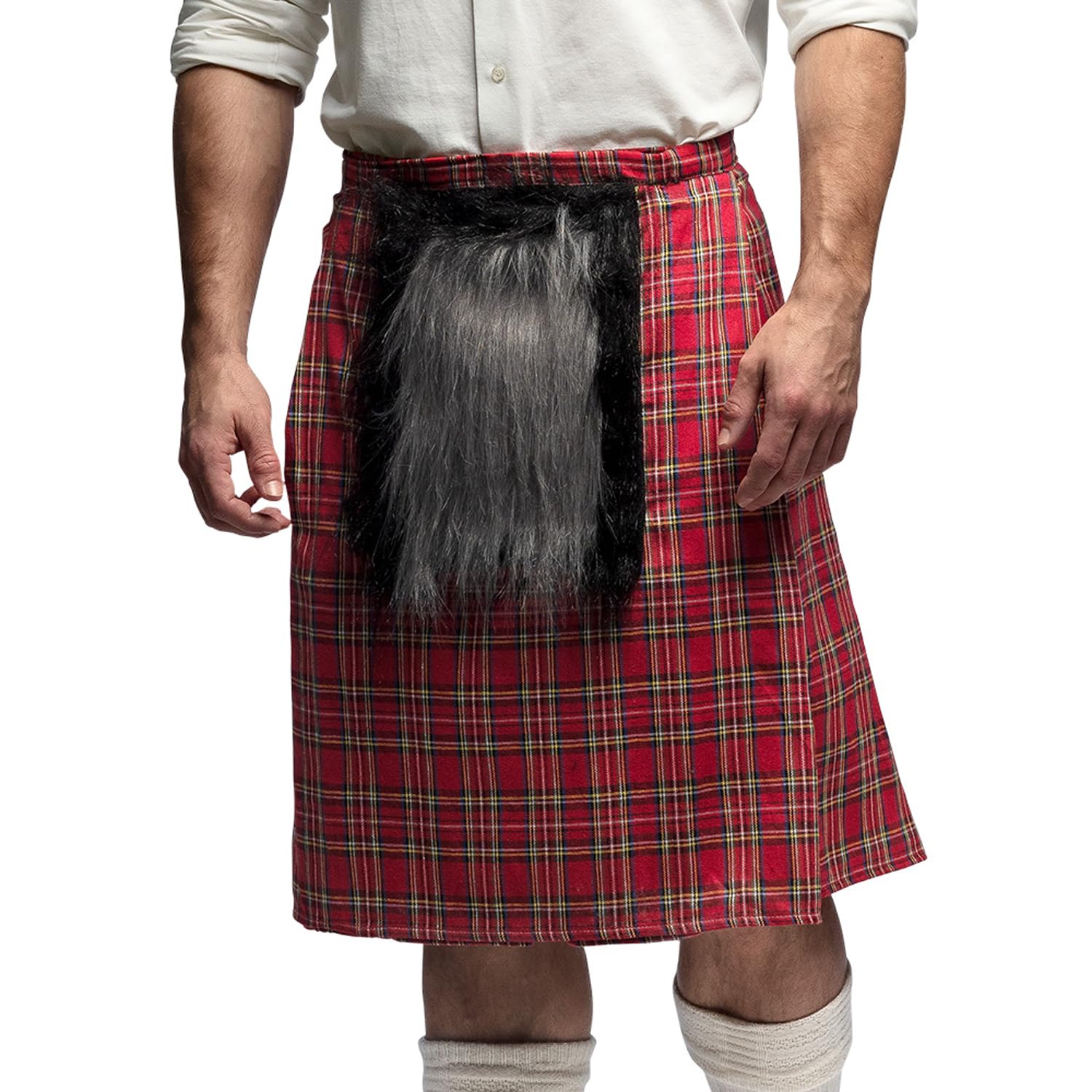 Boland - Schottenrock für Erwachsene, Kilt für Faschingskostüme, Mottoparty, Halloween oder Karneval, schottische Tracht