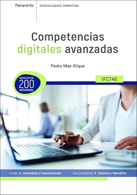 Portada de Competencias digitales avanzadas