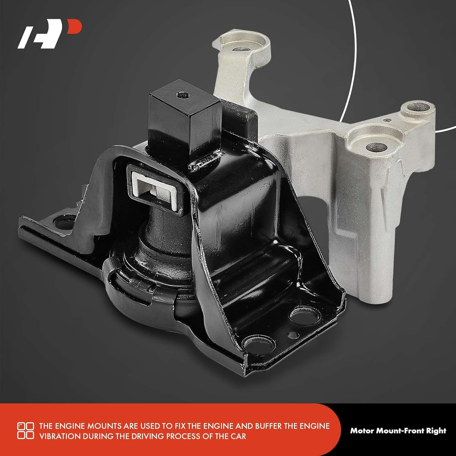 A-Premium 4PCS Engine Motor Mount Transmission Mount Set [Automatic CVT Transmission] Compatible with Nissan Sentra 2007 2008 2009 2010 2011 2012 2.0L, Replace# 113609SF0A 11380ET000 11220ET01A