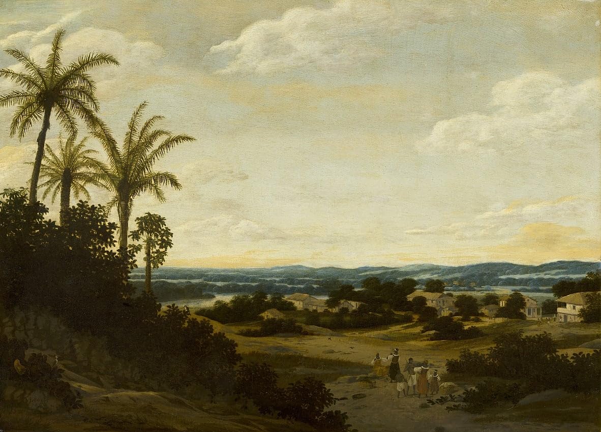 Mural en lienzo de paisaje brasileño de 60x90cm ideal para decorar el salón 5