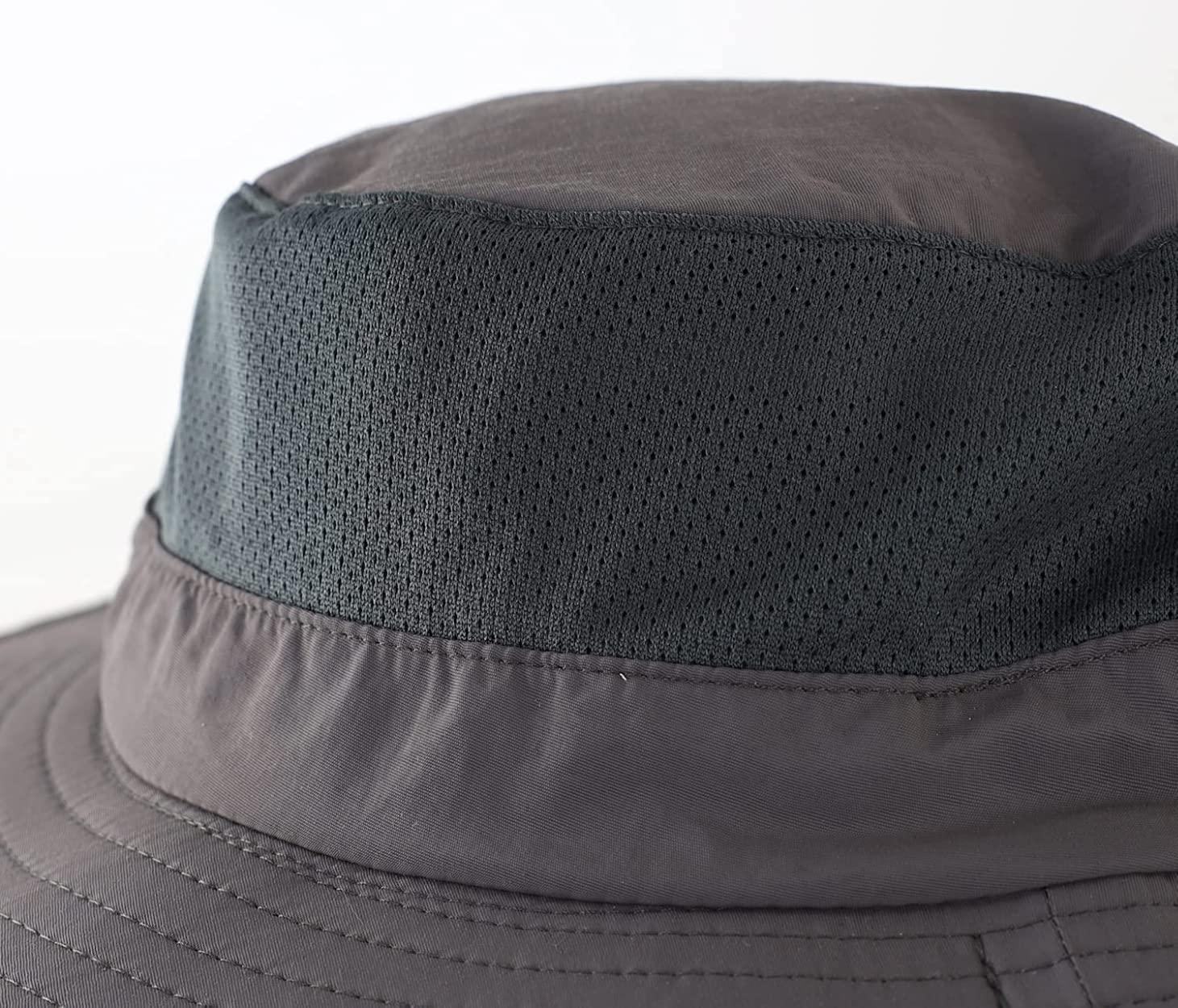 Sombrero unisex de ala ancha para el sol, malla UPF50+, sombreros de safari con solapa para el cuello, sombreros de pesca