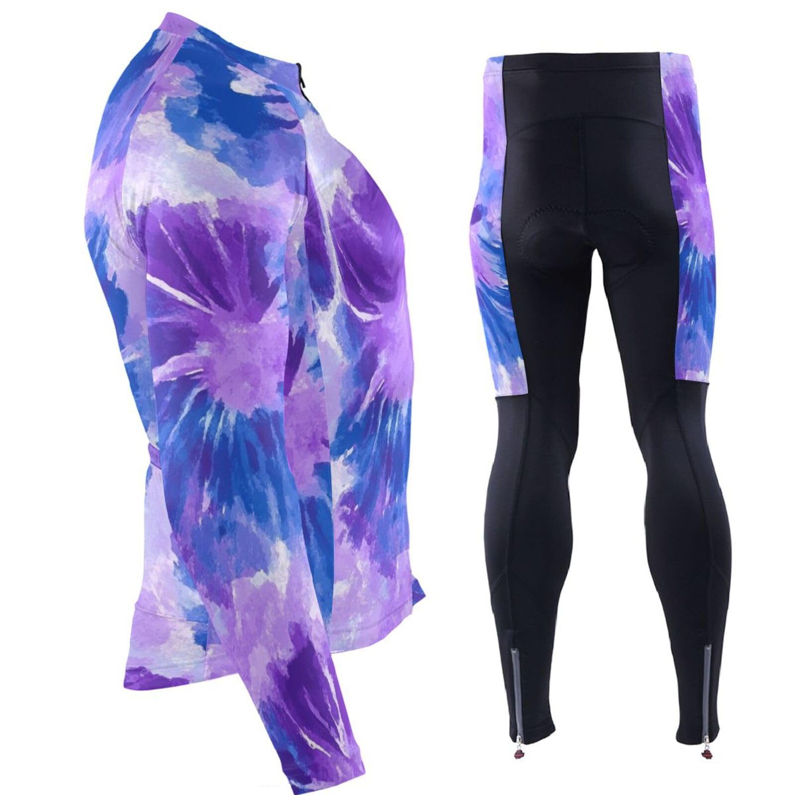 Herren-Radtrikot mit Taschen, Windbreaker, Radsport-Shirt, Anzug für Herren, 3D-gepolstert
