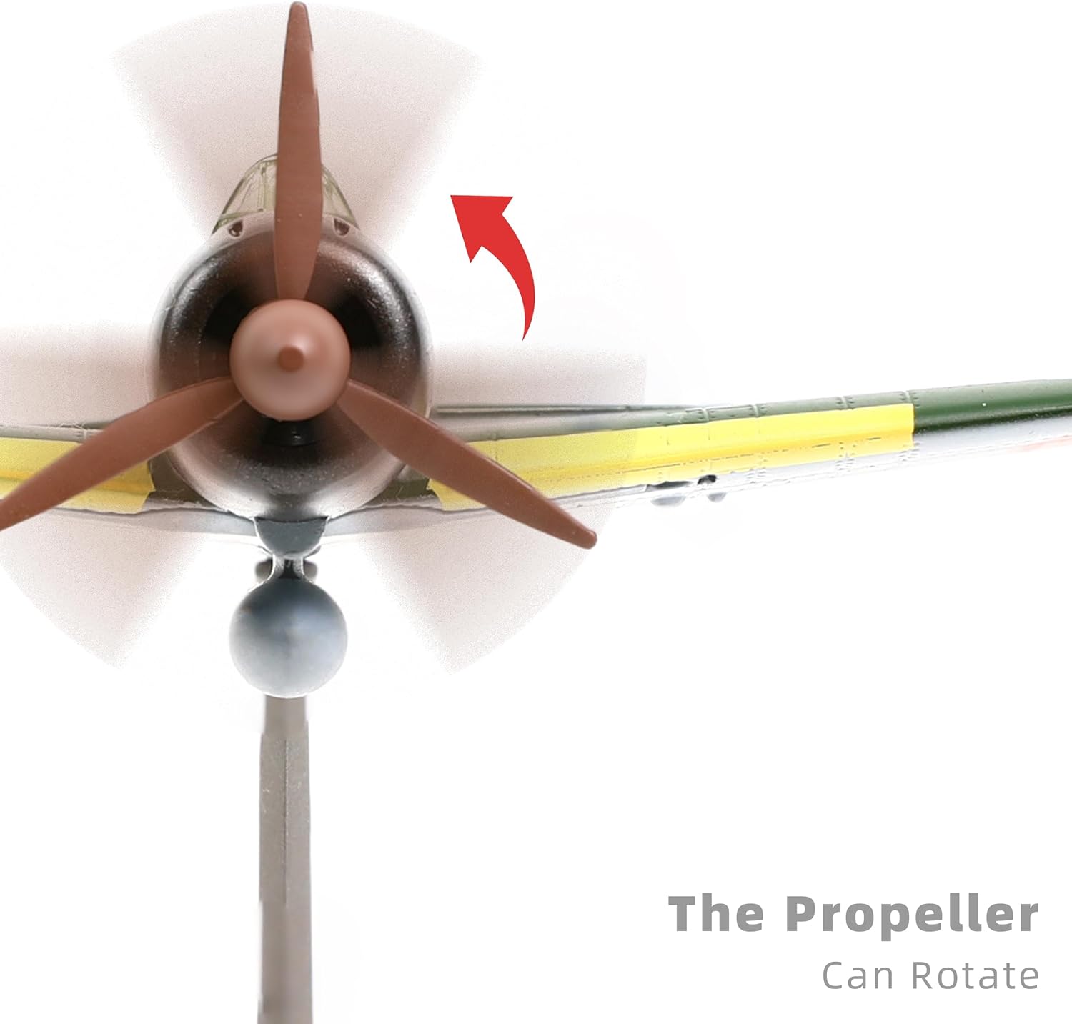 NUOTIE 1/72 Type 97 Naval Attack Aircraft Model WWII JN Kate Torpedo Bomber 8.27 Inch Wingspan Die-cast Metal Aircraft Replica Pre-Built Alloy Military Display for Veterans & Collectors