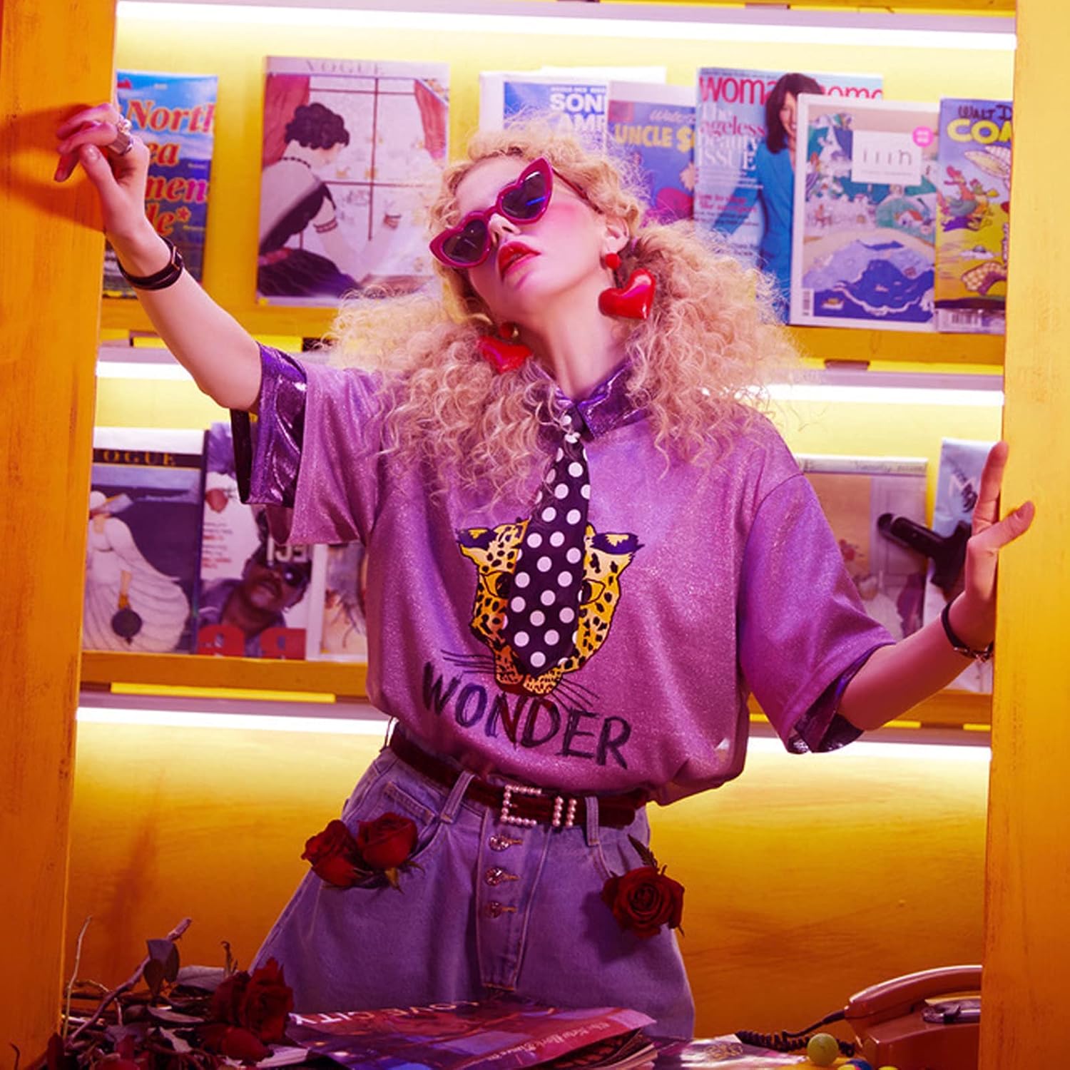 12 Mixed Style Sunglasses Classic Retro Party Favors Eyewear Costume Accessories Bulk Glasses for Unisex Adult - Image 4