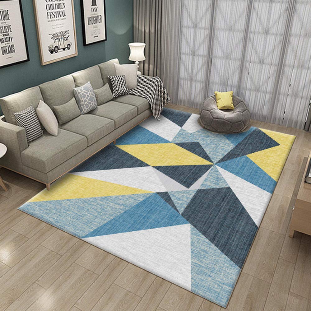 Tapis pour le salon design géométrique chic 160x230cm multicolore chambre