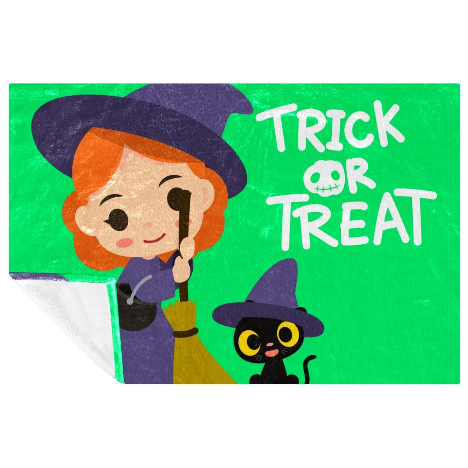 Couverture Trick or Treat douce et chaude pour créer un cocon sur votre canapé ou au lit