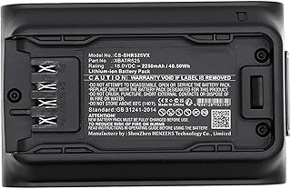 18.0V 2250mAh XBATR525 Vacuum Cleaner Battery. Compatible for Shark Detect Pro IW1120/IW1120C/IW3120/IW3111C/IW3120C/IW3110C/IW1111