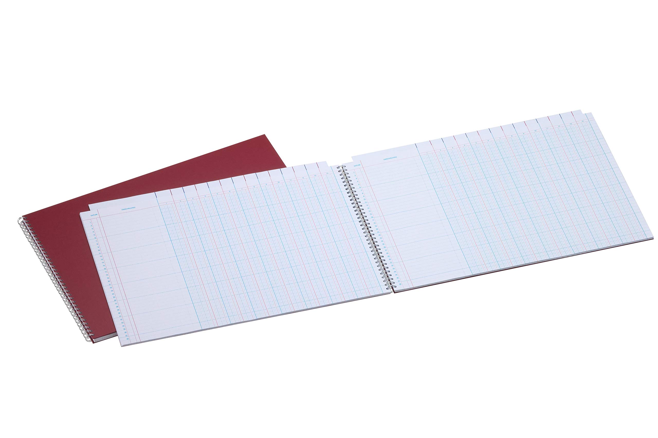 Jalema 2121134200 Contabilidad libros, 294 x 452 mm, 2 x 14 columnas