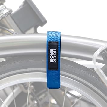 ROCKBROS Hook and Loop Straps for Folding Bike, Trouser Clips