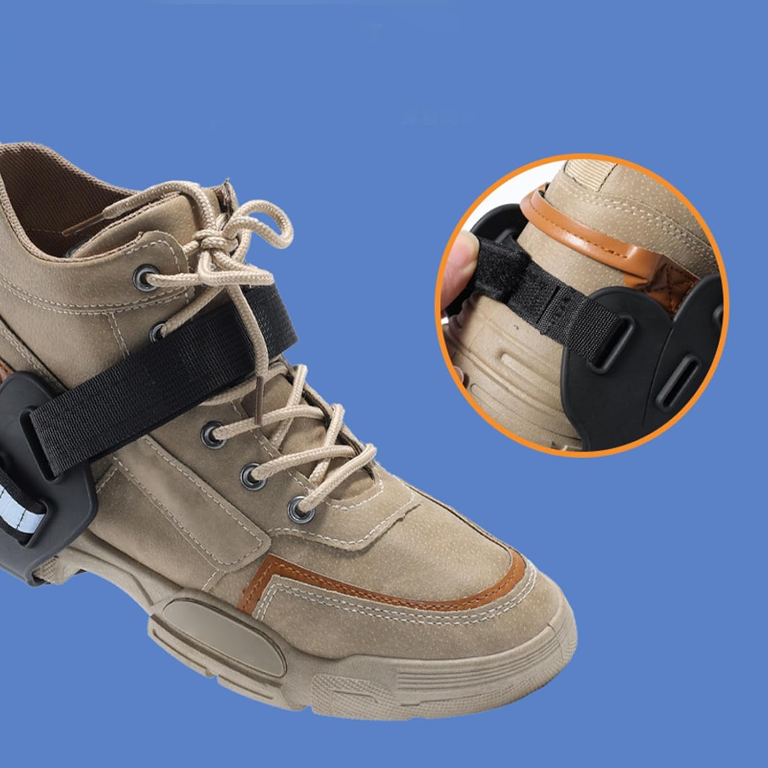 Crampon Spikes Grip Install for Winter Mountain Road Outdoor Walk Crampon Spikes Grip