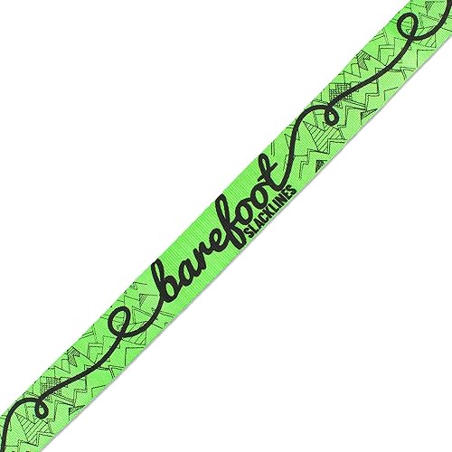 Miniatura 3 de Juego completo de Slackline de 49.2ft, incluye Slackline, trinquete, línea de entrenamiento, protectores de corteza e instrucciones (idioma español