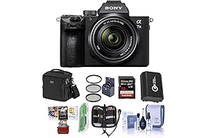 Sony Alpha a7 III Mirrorless Camera with Enhanced 28-70mm Lens and Accessory Kit