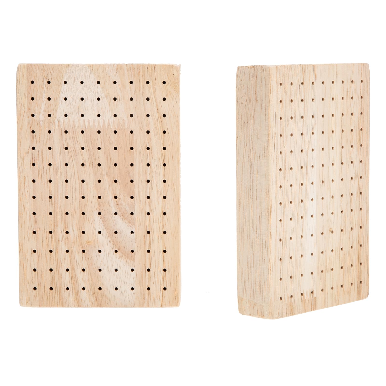 Support de peinture en bois d'argile loisirs créatifs adultes lot de 2