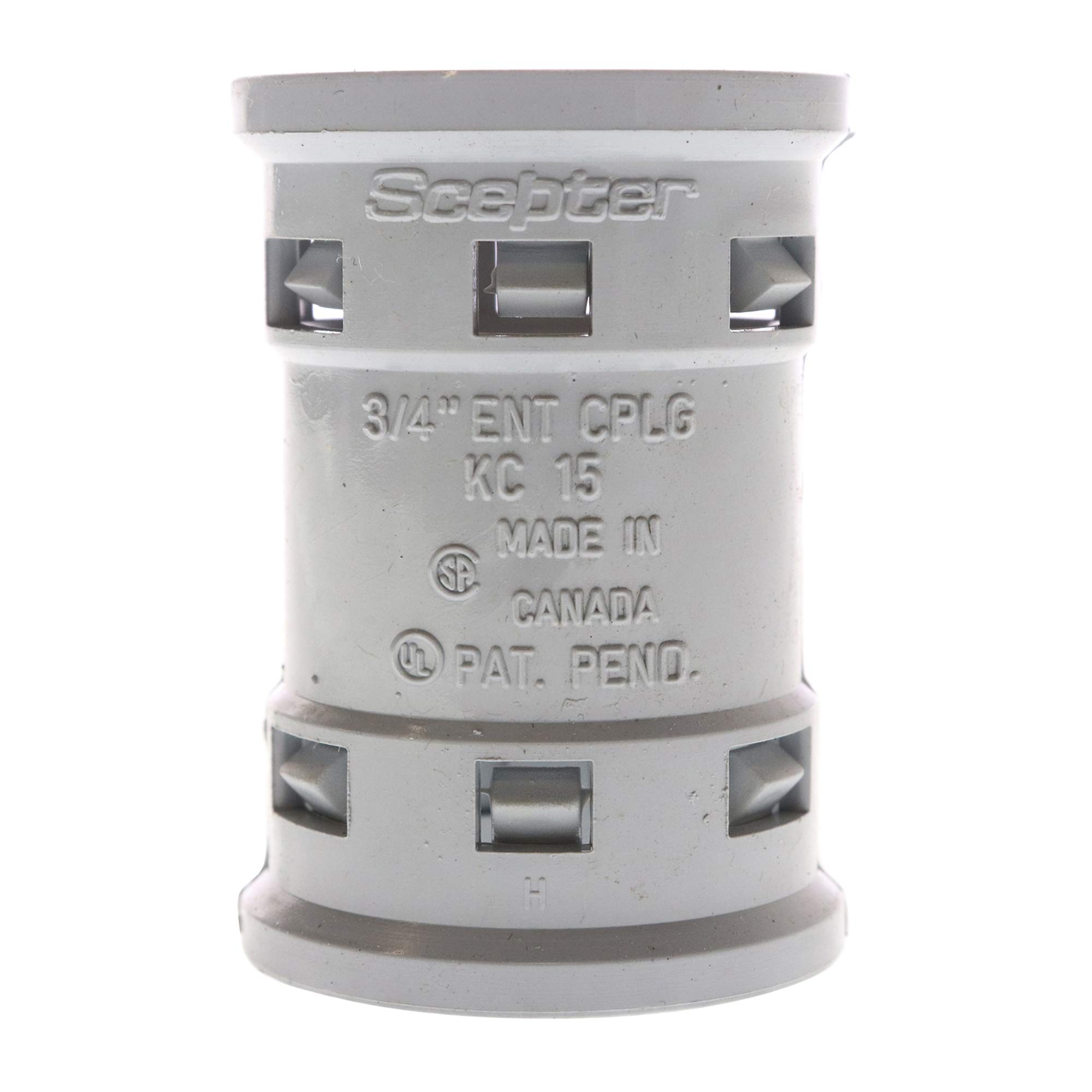 Ipex-Kwikon 089001 KC15 Non-Metallic ENT Snap-On Coupling, 3/4-Inch, (100-Pack)