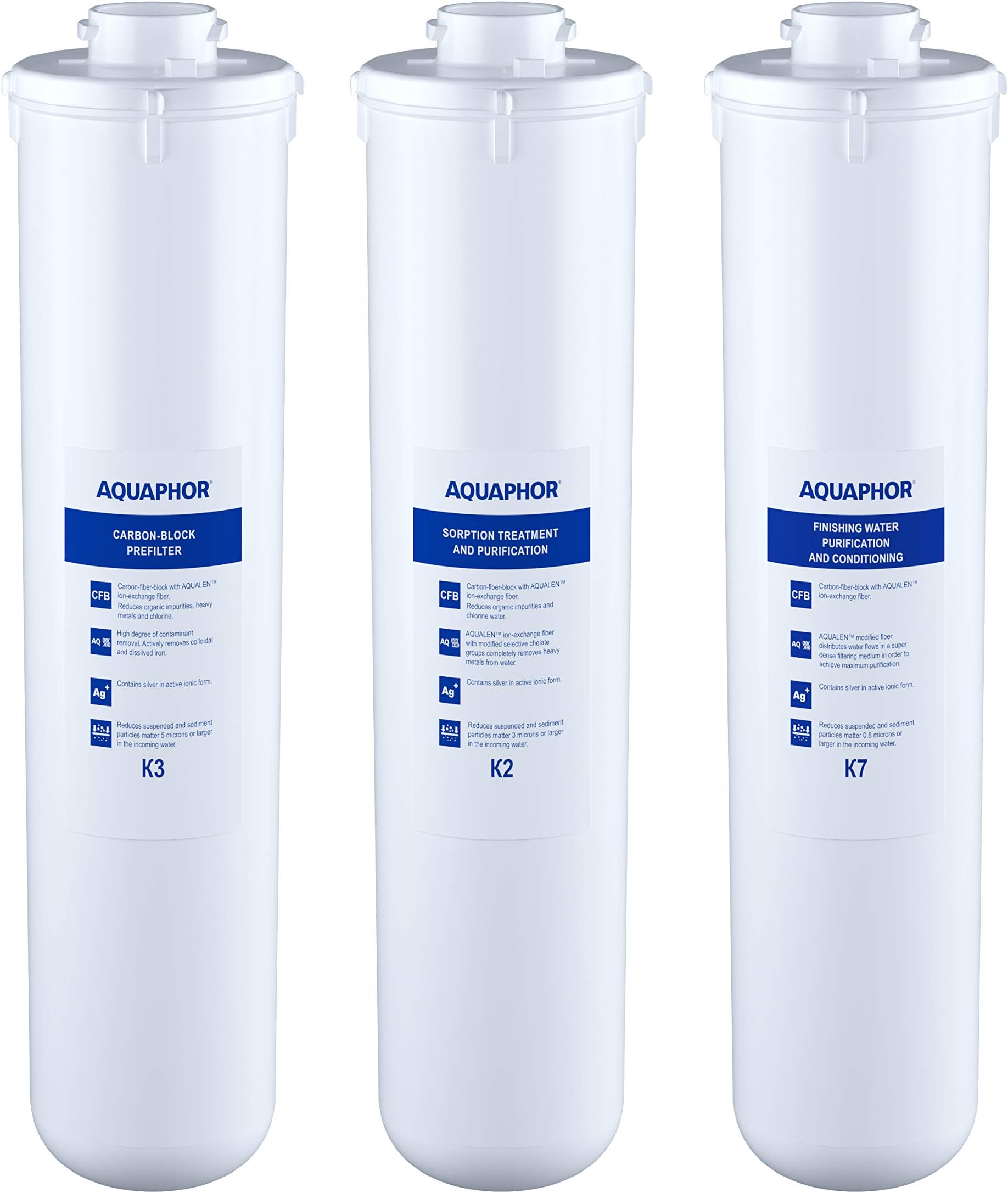 Crystal Replacement Filter Cartridge Set : K2 - K3 - K7