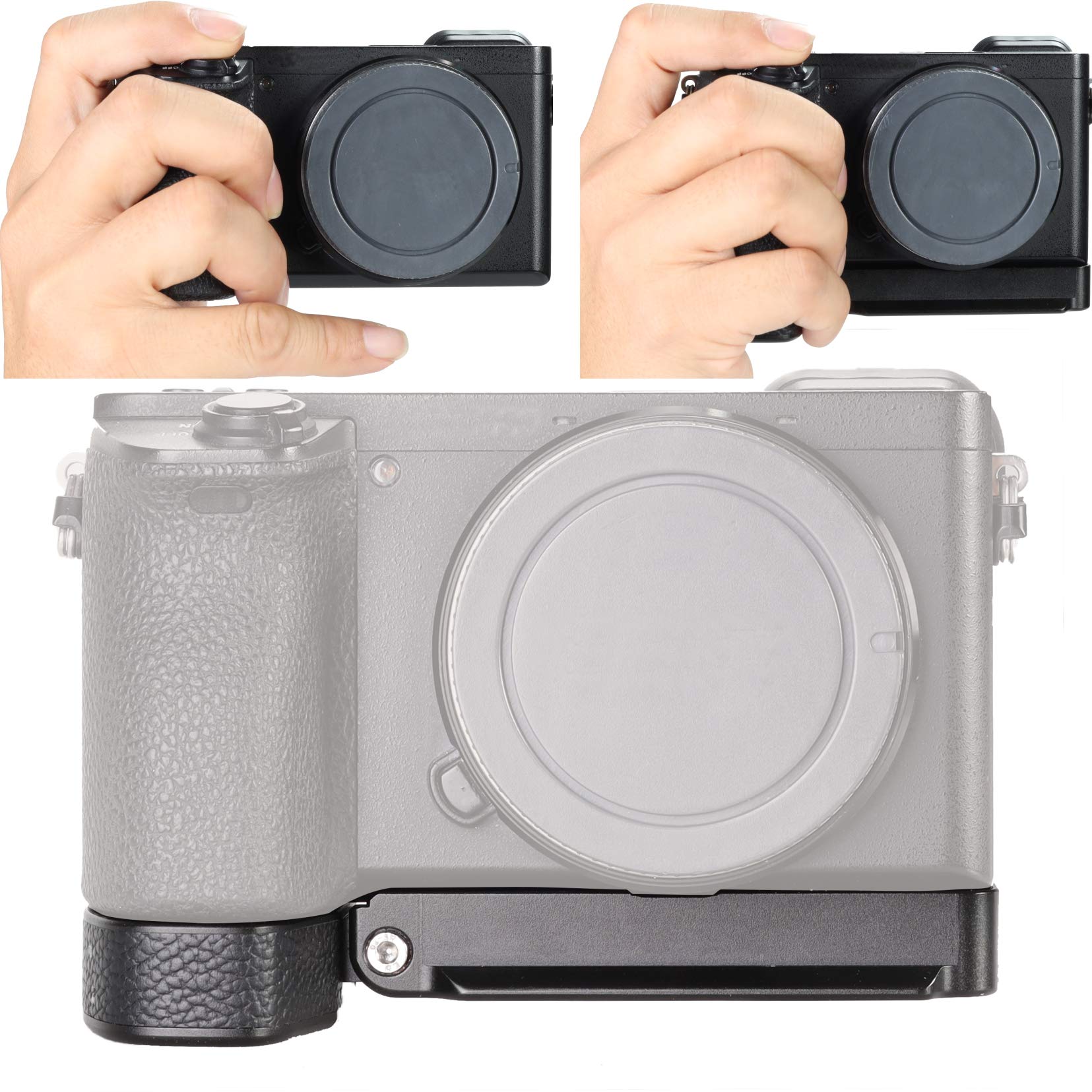 Amazon | WEPOTO Sony a6400 a6300 a6100用ハンドグリップメタル Amazon | WEPOTO Sony a6400 a6300 a6100用ハンドグリップメタル