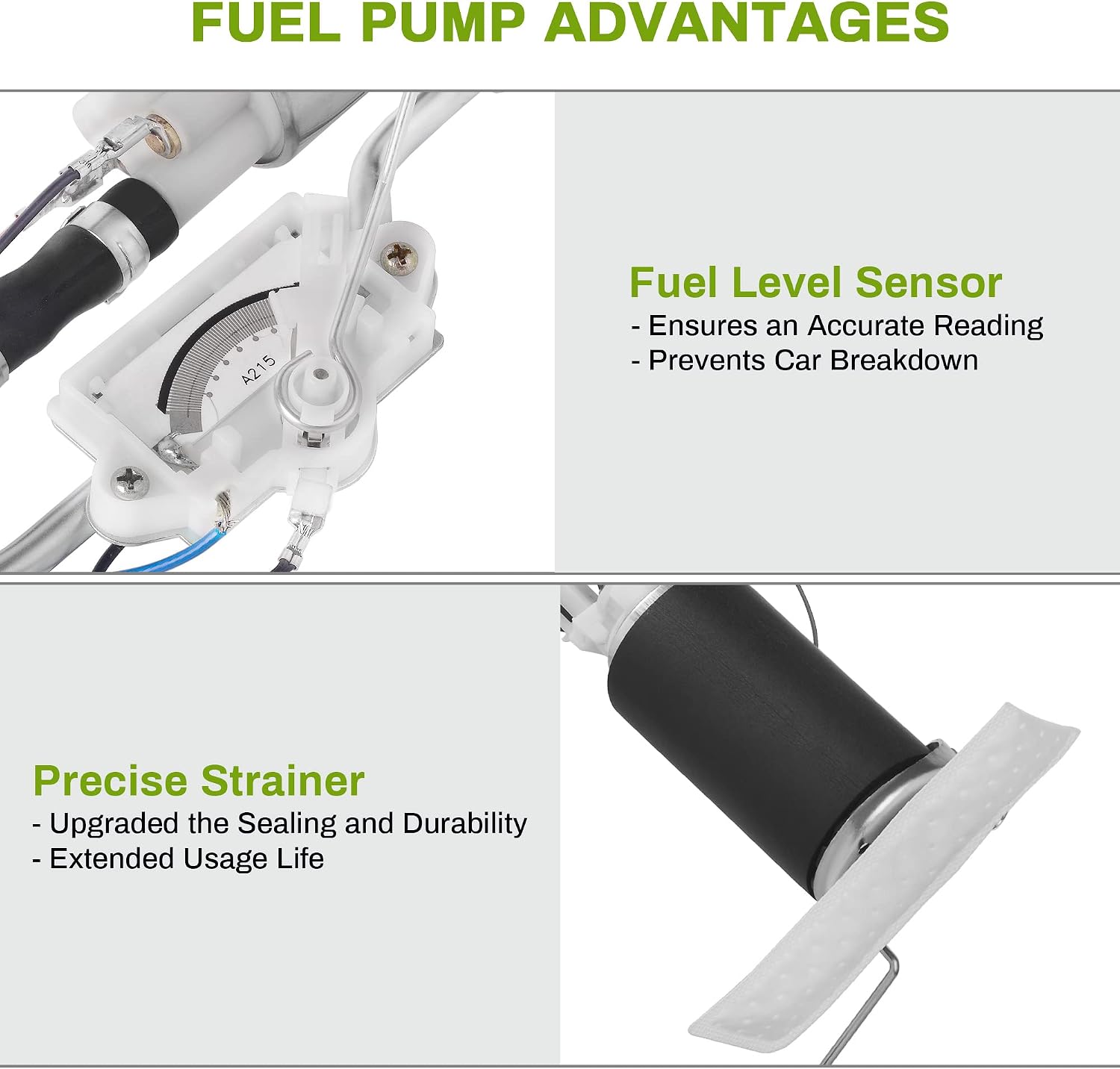 AUTOSAVER88 Fuel Pump Compatible with 1989-1997 Ford Ranger Mazda B2300 B3000 B4000 2.3L 2.9L 3.0L 4.0L Standard Cab