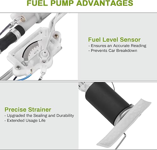 Miniatura 23 de AUTOSAVER88 Bomba de combustible compatible con Buick Lesabre/Park Avenue Cadillac Deville/Seville 1998-2005, Oldsmobile Aurora 2001-2003, Pontiac