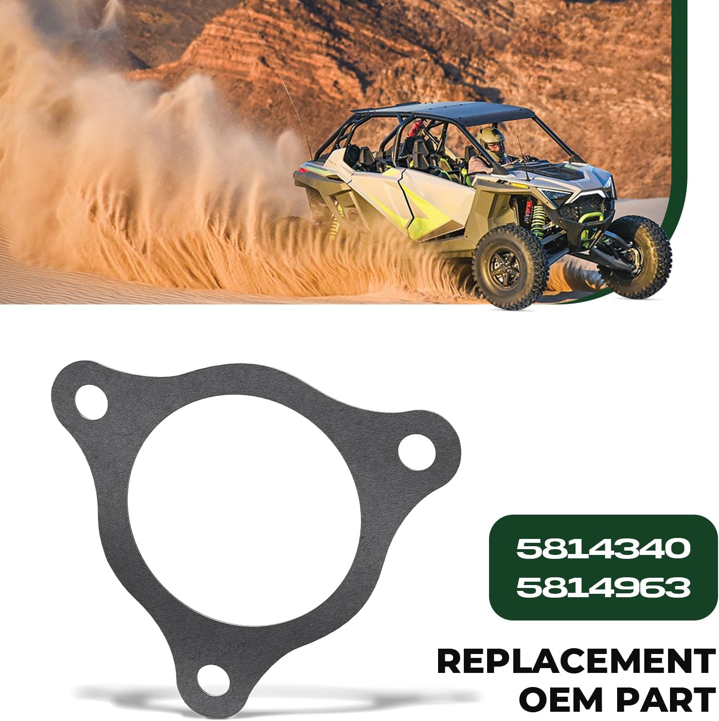 Gasket For Polaris RZR PRO XP Turbo R Turbo XP 2016-2025 5814340 5814963