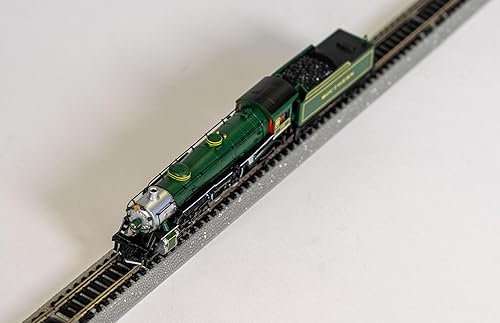 Miniatura 4 de 4-8-2 Locomotora de vapor equipada con valor de sonido Dcc Light Mountain Southern #1489 (Verde) - Escala N