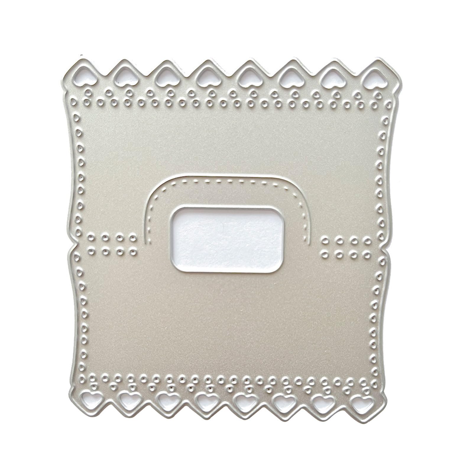 Oxxggkao Metal Die Cuts Heart Sealing Embossing Stencil Cutting Dies for Card Making Scrapbooking Paper Craft Template Mold Stencils for Scrapbooking and Card Making
