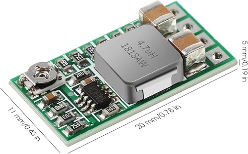 Miniatura 4 de 10 piezas 5v módulo regulador mini reductor de voltaje DC 4.5-24V 12V 24V a 5V 3A Volt Buck convertidor fuente de alimentación módulo transformador
