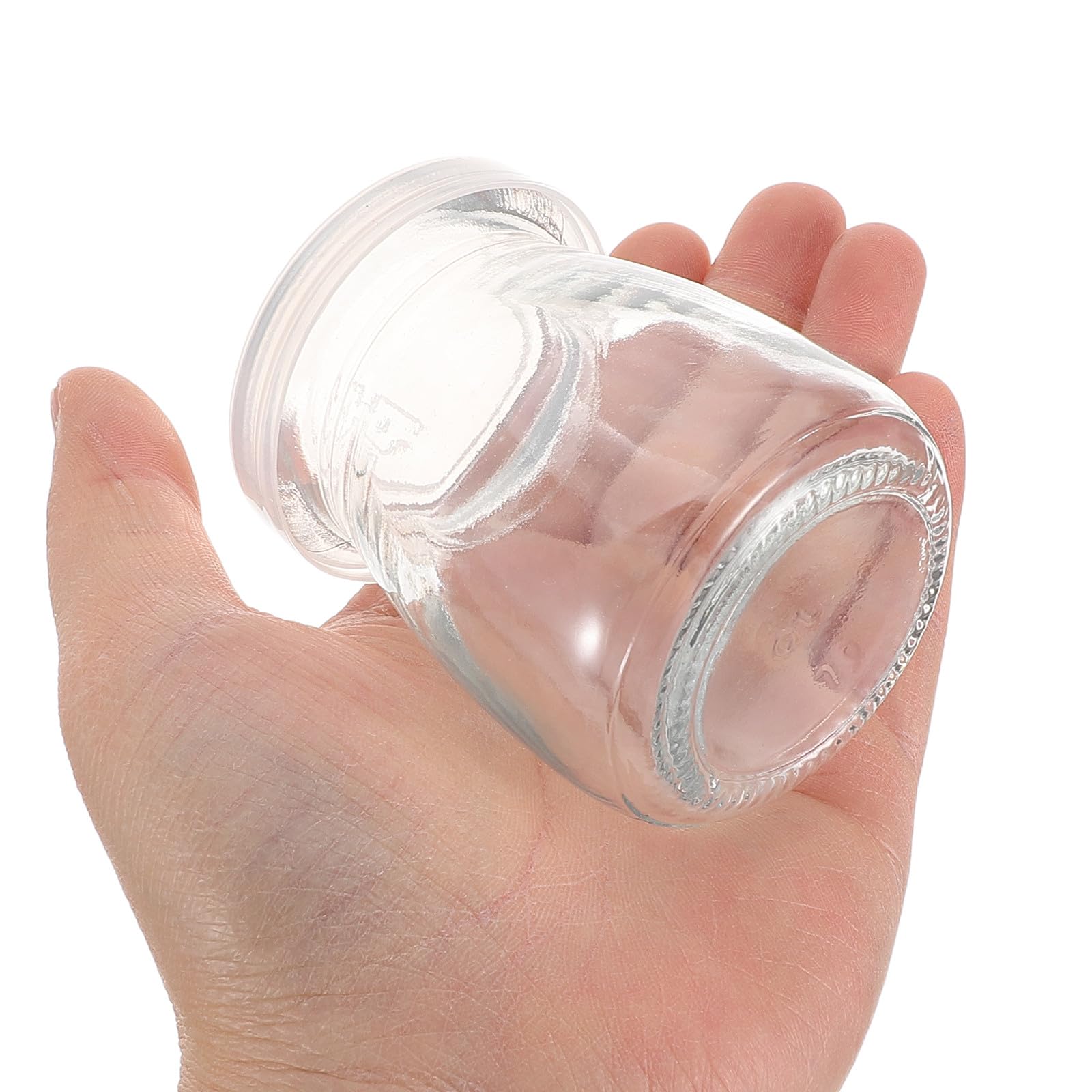 GALPADA 12 Bocaux en Verre 100ml pour Yaourtière, Récipients Réutilisables Élégants Desserts, Lot de 12 pour Présentation Raffinée en Événement