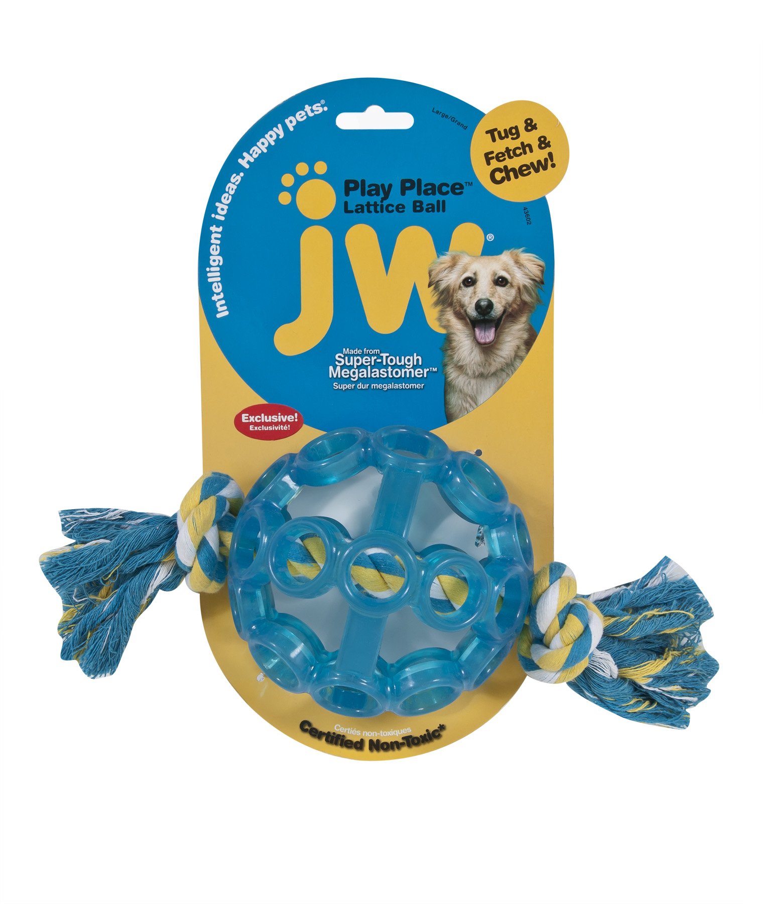 JWPet Lattice Ball Toy, Large