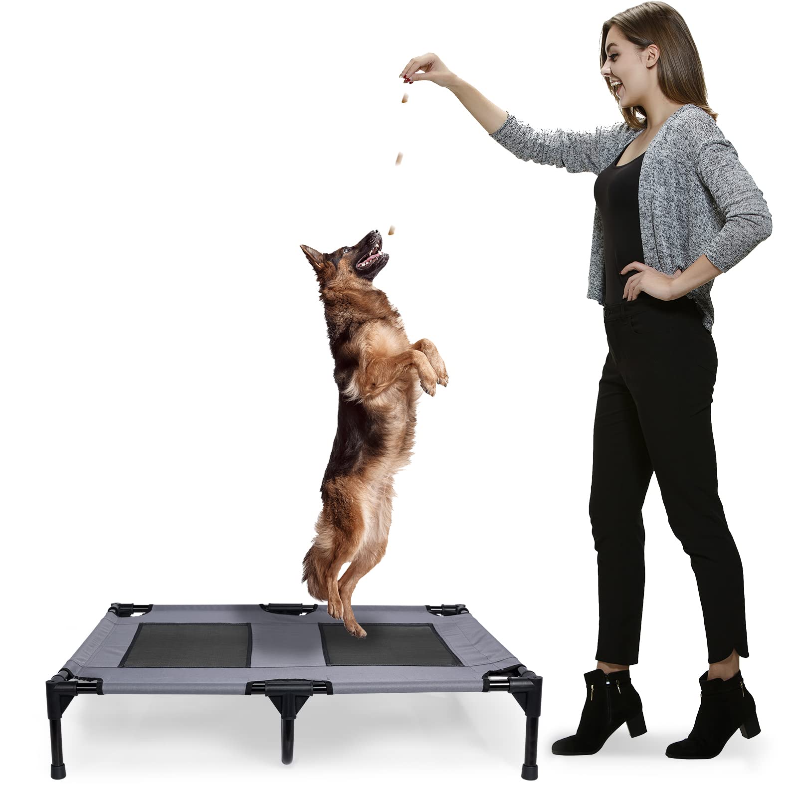 Ourea Dog Training Platform - Large Dog Place Training Platform Agility Training Equipment for Dogs Place Board - Dog Trainer Musthaves(Large)